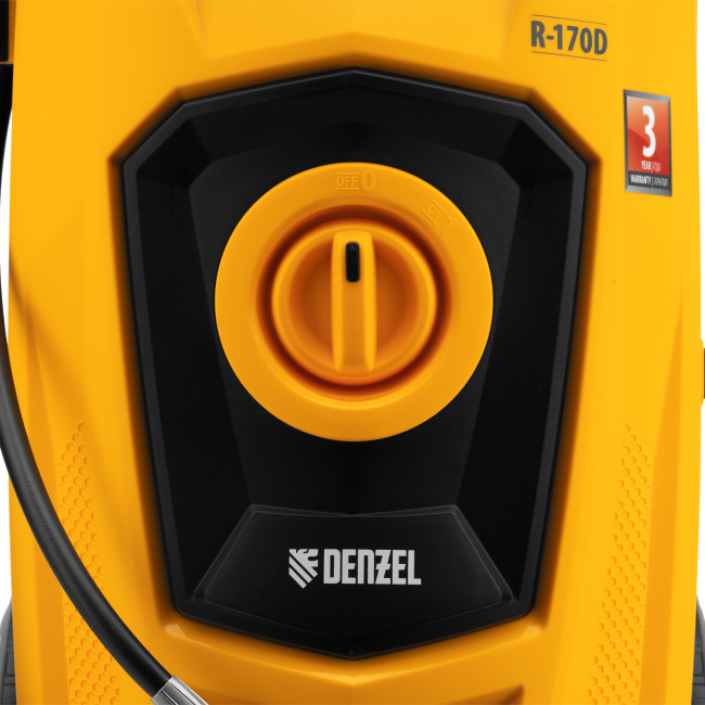 Моечная машина высокого давления R-170D, 2000 Вт, 170 бар, 360 л/ч, с барабаном Denzel в Новосибирске