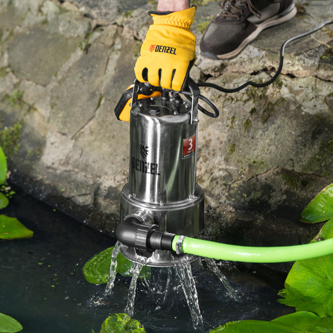 Дренажный насос DPL800X, 800 Вт, подъем 7 м, 16500 л/ч Denzel в Новосибирске Дренажный насос DPL800X, 800 Вт, подъем 7 м, 16500 л/ч Denzel в Новосибирске