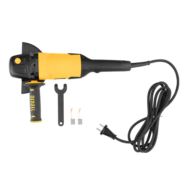 Машина шлифовальная угловая AG150-1500, 1500 Вт, 150 мм, 8500 об/мин Denzel в Новосибирске Машина шлифовальная угловая AG150-1500, 1500 Вт, 150 мм, 8500 об/мин Denzel в Новосибирске