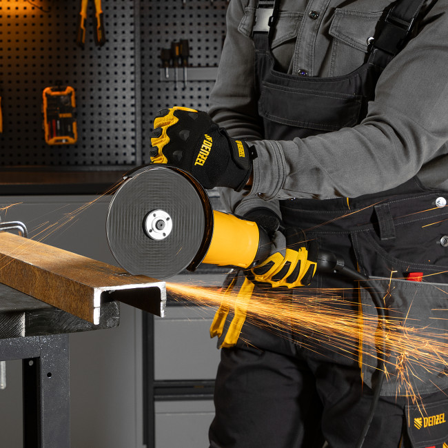 Машина шлифовальная угловая AG150-1500, 1500 Вт, 150 мм, 8500 об/мин Denzel в Новосибирске Машина шлифовальная угловая AG150-1500, 1500 Вт, 150 мм, 8500 об/мин Denzel в Новосибирске