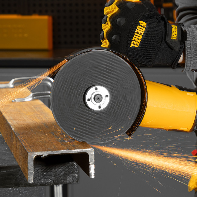 Машина шлифовальная угловая AG150-1500, 1500 Вт, 150 мм, 8500 об/мин Denzel в Новосибирске Машина шлифовальная угловая AG150-1500, 1500 Вт, 150 мм, 8500 об/мин Denzel в Новосибирске