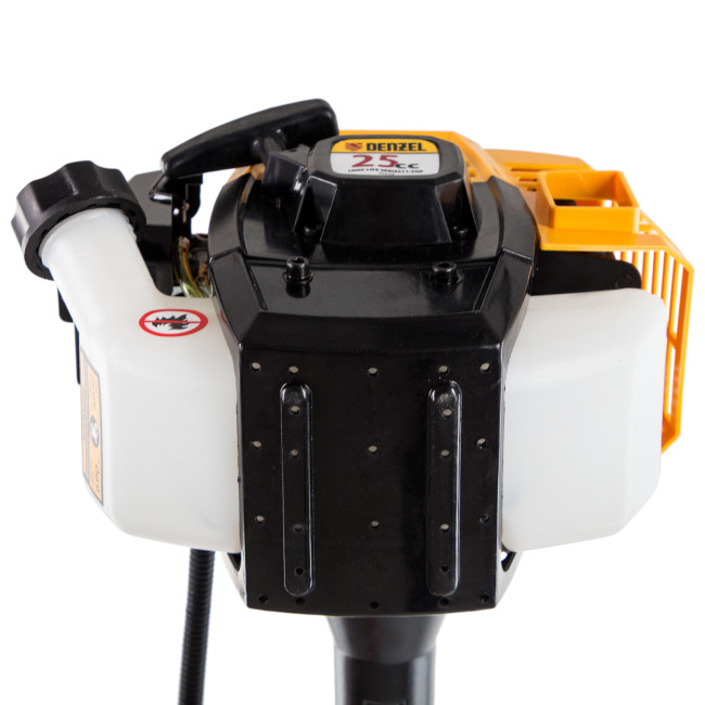 Триммер бензиновый DR-25, 25 см3, неразъемная штанга, состоит из 2 частей Denzel в Новосибирске