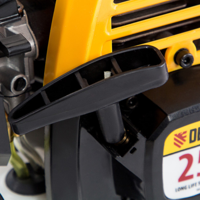 Триммер бензиновый DR-25, 25 см3, неразъемная штанга, состоит из 2 частей Denzel в Новосибирске