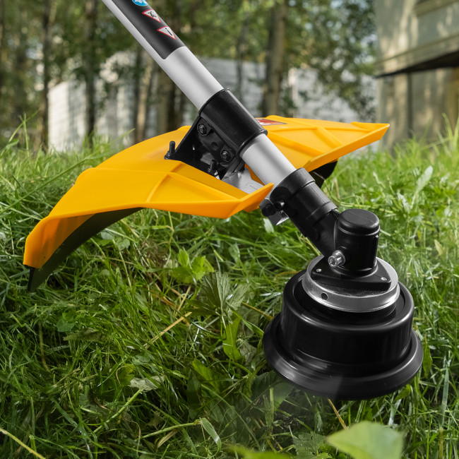 Триммер бензиновый DR-25, 25 см3, неразъемная штанга, состоит из 2 частей Denzel в Новосибирске