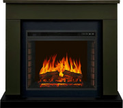 Каминокомплект Bergen 23 (Разборный) - Темная олива с очагом Vision 23 EF LED FX Каминокомплект Bergen 23 (Разборный) - Темная олива с очагом Vision 23 EF LED FX