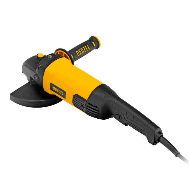 Машина шлифовальная угловая AG180-2000, 2000 Вт, 180 мм, 8500 об/мин Denzel в Новосибирске