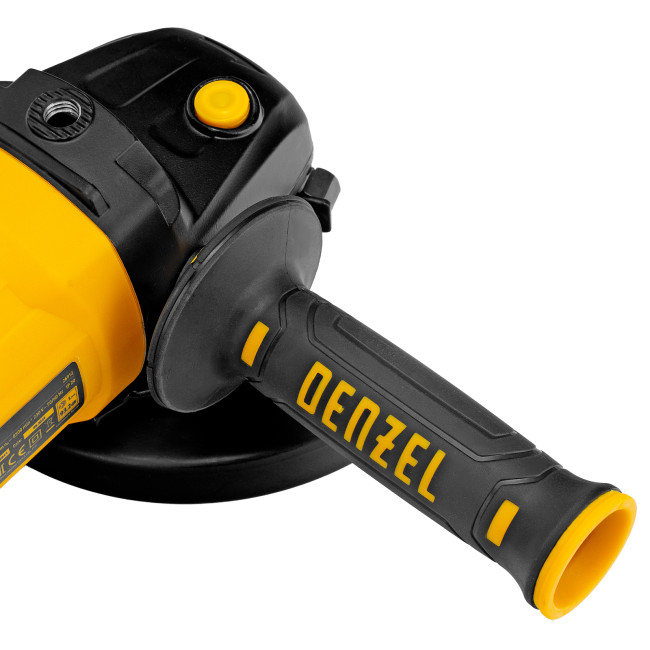 Машина шлифовальная угловая AG180-2000, 2000 Вт, 180 мм, 8500 об/мин Denzel в Новосибирске