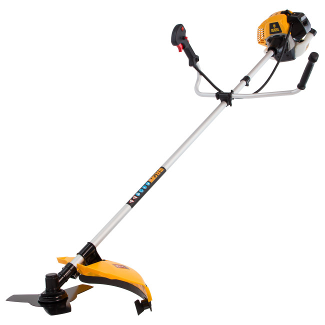 Триммер бензиновый DR-33, 33 см3, неразъемная штанга, состоит из 2 частей Denzel в Новосибирске