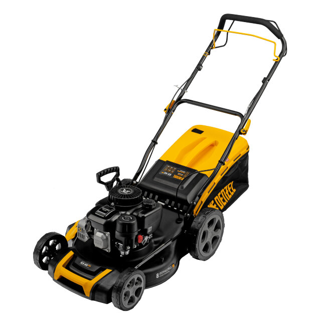 Газонокосилка бензиновая GLR-460SP-ZS, 149 см3, ширина 46 см, привод, травосборник 65 л Denzel в Новосибирске
