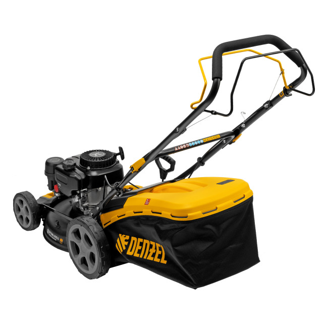 Газонокосилка бензиновая GLR-460SP-ZS, 149 см3, ширина 46 см, привод, травосборник 65 л Denzel в Новосибирске