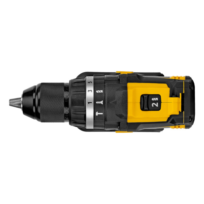 Дрель-шуруповерт аккумуляторная ударная бесщет CIDB-IB-18-02, Li-Ion, 18 В, 2 акк. Denzel в Новосибирске