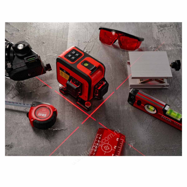 Лазерный уровень RGK PR-38R с калибровкой в Новосибирске