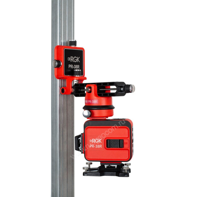 Лазерный уровень RGK PR-38R с калибровкой в Новосибирске