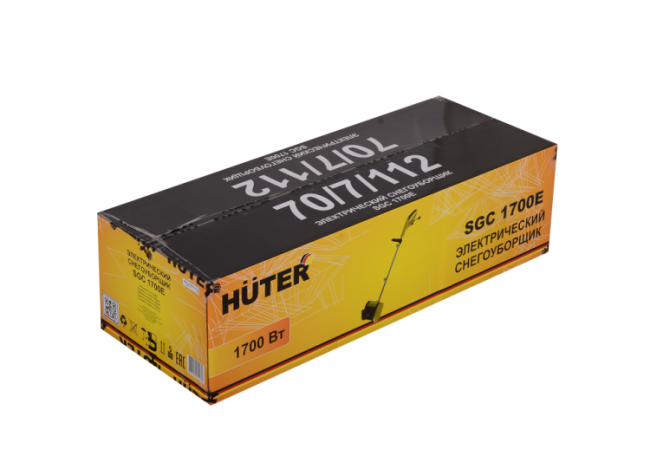 Снегоуборщик электрический Huter SGC 1700E в Новосибирске