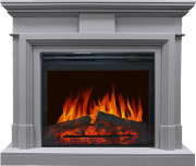 Каминокомплект Coventry Grey - Серый с очагом Jupiter FX New
