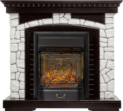 Каминокомплект Glasgow - Венге / Белый с очагом Majestic FX M Black RC Каминокомплект Glasgow - Венге / Белый с очагом Majestic FX M Black RC