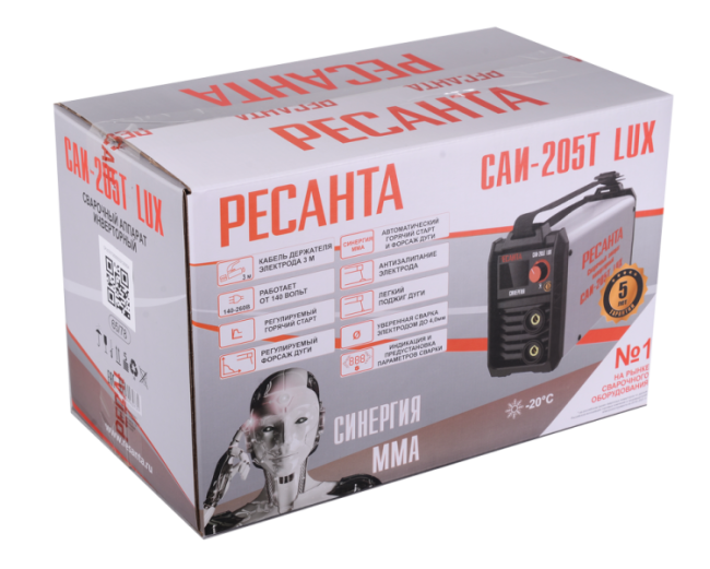Сварочный аппарат инверторный САИ-205T LUX Ресанта в Новосибирске