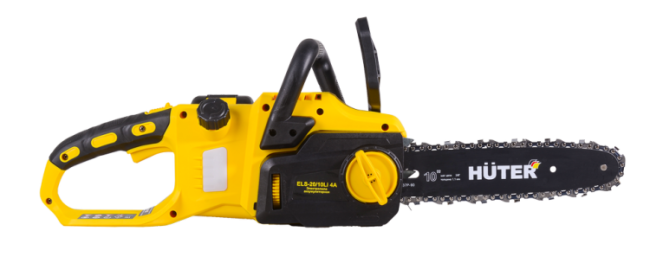 Электропила аккумуляторная ELS-20/10Li 4A Huter (с АКБ 4А*ч и ЗУ в комплекте) в Новосибирске