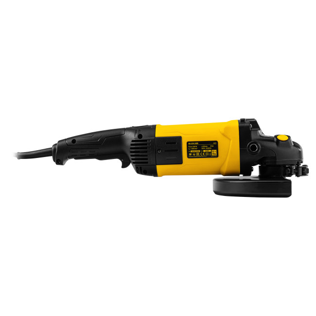 Машина шлифовальная угловая AG230-2400, 2400 Вт, 230 мм, 6000 об/мин Denzel в Новосибирске