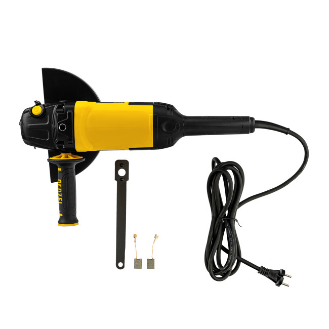 Машина шлифовальная угловая AG230-2400, 2400 Вт, 230 мм, 6000 об/мин Denzel в Новосибирске