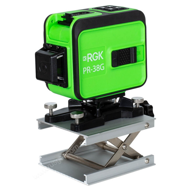 Лазерный уровень RGK PR-38G с калибровкой в Новосибирске