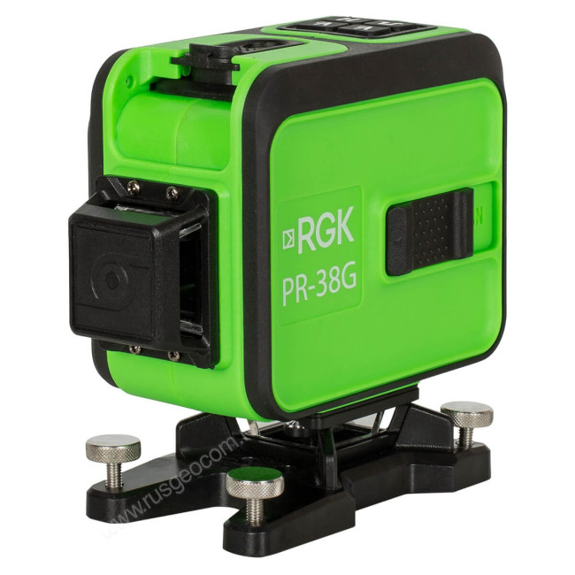 Лазерный уровень RGK PR-38G с калибровкой в Новосибирске