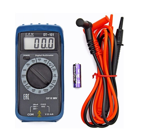 Мультиметр компактный CEM DT-101 в Новосибирске
