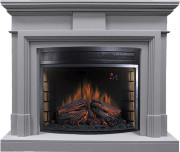 Каминокомплект Coventry Grey - Серый с очагом Dioramic 28 LED FX Каминокомплект Coventry Grey - Серый с очагом Dioramic 28 LED FX