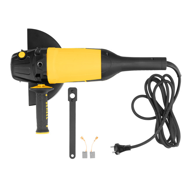 Машина шлифовальная угловая AG230-2600, 2600 Вт, 230 мм, 6000 об/мин Denzel в Новосибирске