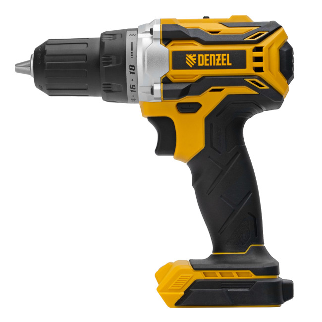 Дрель-шуруповерт аккумуляторная, бесщет. BLDL-18-0 Li-Ion, 18 В Denzel в Новосибирске