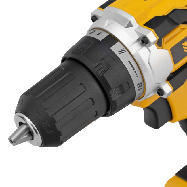 Дрель-шуруповерт аккумуляторная, бесщет. BLDL-18-0 Li-Ion, 18 В Denzel в Новосибирске