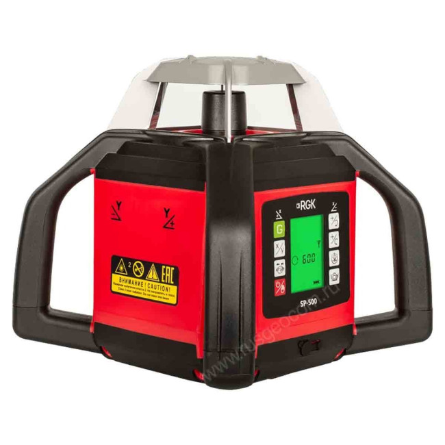 Ротационный нивелир RGK SP-500 с калибровкой в Новосибирске