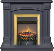 Каминокомплект Boston - Серый графит (Высота 925см) с очагом Fobos FX M Brass Каминокомплект Boston - Серый графит (Высота 925см) с очагом Fobos FX M Brass