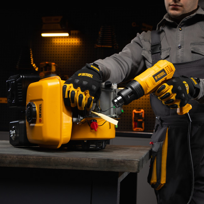 Фен технический HG-1800, 1800 Вт, 3 режима Denzel в Новосибирске Фен технический HG-1800, 1800 Вт, 3 режима Denzel в Новосибирске