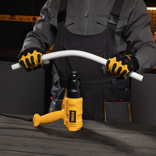 Фен технический HG-1800, 1800 Вт, 3 режима Denzel в Новосибирске Фен технический HG-1800, 1800 Вт, 3 режима Denzel в Новосибирске