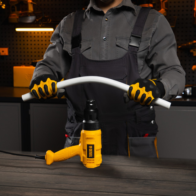 Фен технический HG-1800, 1800 Вт, 3 режима Denzel в Новосибирске Фен технический HG-1800, 1800 Вт, 3 режима Denzel в Новосибирске