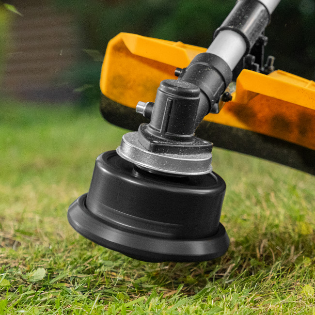 Триммер бензиновый DR-43S, 43 см3, разъемная штанга, состоит из 2 частей Denzel в Новосибирске