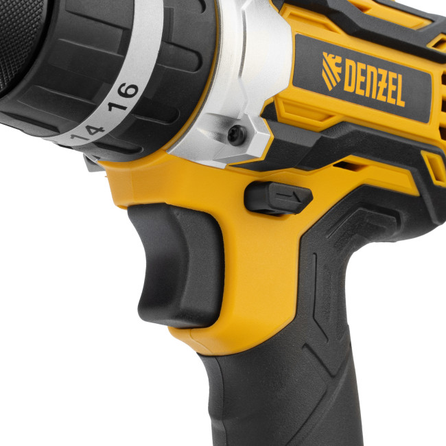 Дрель-шуруповерт аккумуляторная ударная бесщет CIDB-18-02, Li-Ion, 18 В Denzel в Новосибирске