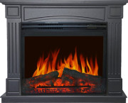Каминокомплект Boston - Серый графит с очагом Jupiter FX New