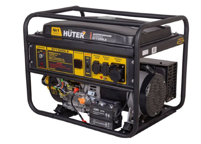 Электрогенератор DY13000LX Huter в Новосибирске