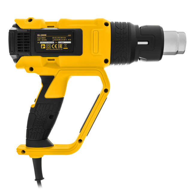 Фен технический HG-2000M, 2000 Вт, 3 режима Denzel в Новосибирске Фен технический HG-2000M, 2000 Вт, 3 режима Denzel в Новосибирске