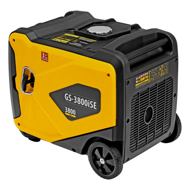 Генератор инверторный GS-3800iSE, 3,8 кВт, 230 В, закрытый корпус,электростартер Denzel в Новосибирске Генератор инверторный GS-3800iSE, 3,8 кВт, 230 В, закрытый корпус,электростартер Denzel в Новосибирске