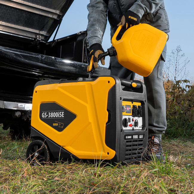 Генератор инверторный GS-3800iSE, 3,8 кВт, 230 В, закрытый корпус,электростартер Denzel в Новосибирске Генератор инверторный GS-3800iSE, 3,8 кВт, 230 В, закрытый корпус,электростартер Denzel в Новосибирске
