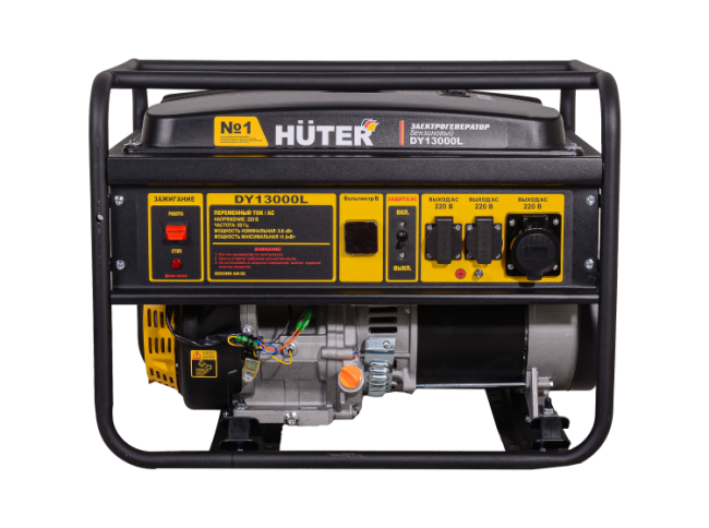 Электрогенератор DY13000L Huter в Новосибирске