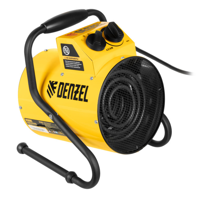 Тепловая пушка SFH-5000, 230 В, 260 м3/ч, вентилятор 3 режима, 3000/4500 Вт Denzel в Новосибирске