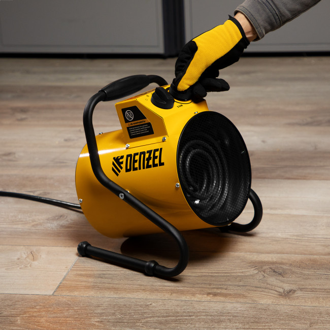 Тепловая пушка SFH-5000, 230 В, 260 м3/ч, вентилятор 3 режима, 3000/4500 Вт Denzel в Новосибирске