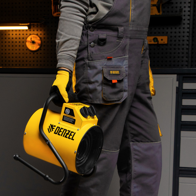 Тепловая пушка SFH-5000, 230 В, 260 м3/ч, вентилятор 3 режима, 3000/4500 Вт Denzel в Новосибирске