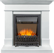 Каминокомплект California SFT (Разборный) - Белый с очагом Aspen Black Каминокомплект California SFT (Разборный) - Белый с очагом Aspen Black