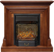 Каминокомплект Bradford - Орех с очагом Majestic FX M Black RC