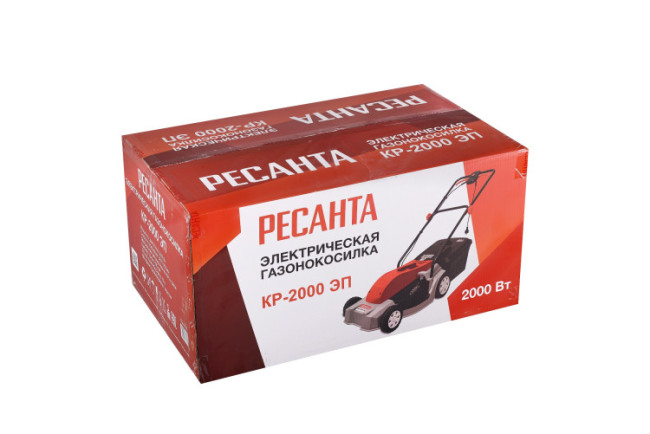 Электрическая газонокосилка Ресанта КР-2000 ЭП в Новосибирске
